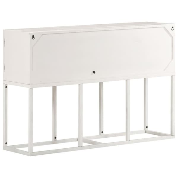 vidaXL skænk 115x30x76 cm massivt mangotræ