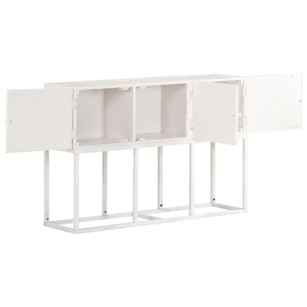 vidaXL skænk 115x30x76 cm massivt mangotræ