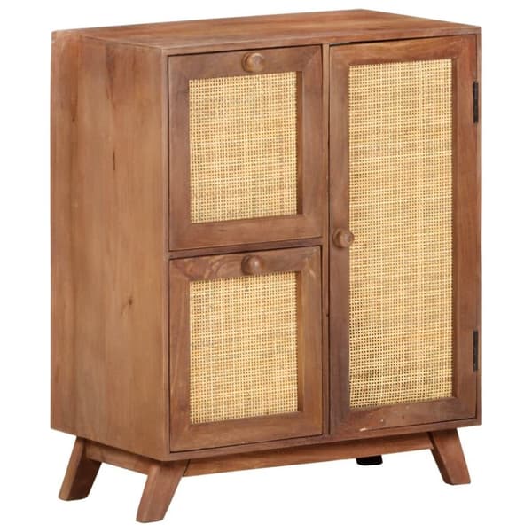 vidaXL skænk 60x35x75 cm massivt mangotræ
