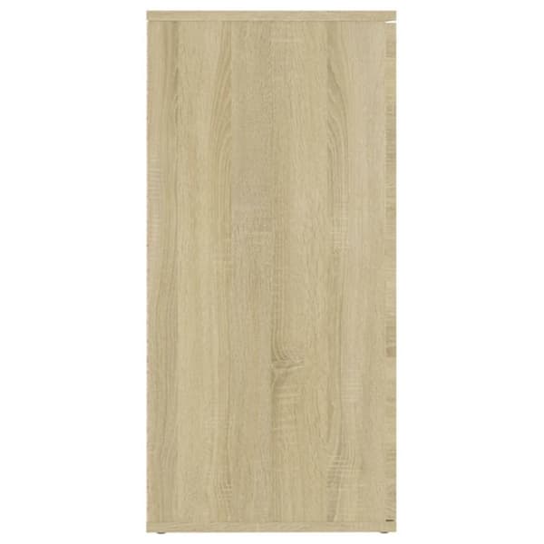 vidaXL Skjenk sonoma eik 160x36x75 cm konstruert tre
