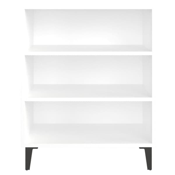 vidaXL Senkki valkoinen 57x35x70 cm lastulevy