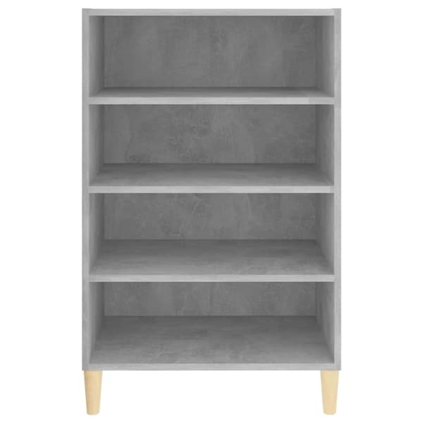 vidaXL Senkki betoninharmaa 57x35x90 cm lastulevy