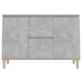 Pikkukuva 6 / 8: vidaXL Senkki betoninharmaa 103,5x35x70 cm tekninen puu