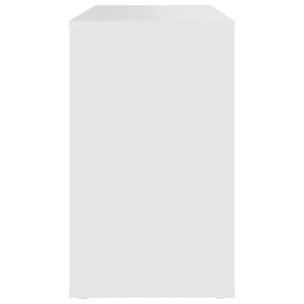 vidaXL Sideskap hvit 60x30x50 cm konstruert tre