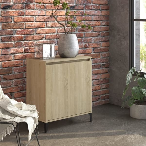 vidaXL Senkki Sonoma tammi 60x35x70 cm tekninen puu