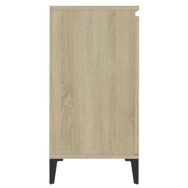 vidaXL Skåp sonoma-ek 60x35x70 cm konstruerat trä