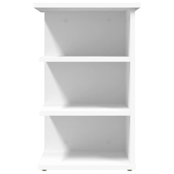 vidaXL Sideskap hvit 35x35x55 cm konstruert tre