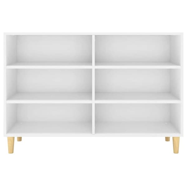 vidaXL Skänk vit 103,5x35x70 cm konstruerat trä