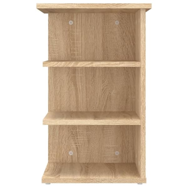 vidaXL Sideskap sonoma eik 35x35x55 cm konstruert tre