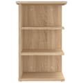 Miniatyrbilde 5 av 9: vidaXL Sideskap sonoma eik 35x35x55 cm konstruert tre