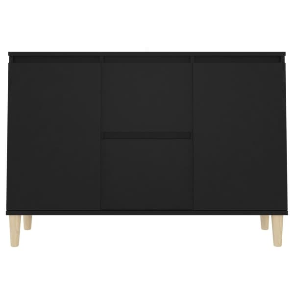 vidaXL Senkki musta 103,5x35x70 cm tekninen puu
