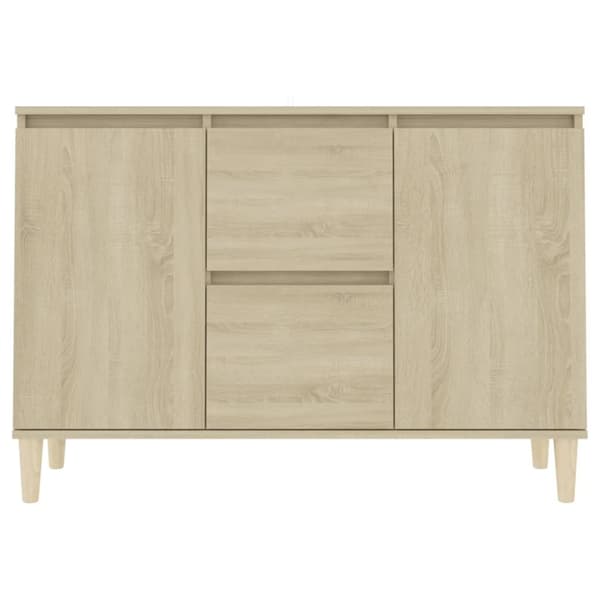 vidaXL skænk 101x35x70 cm konstrueret træ sonoma-eg