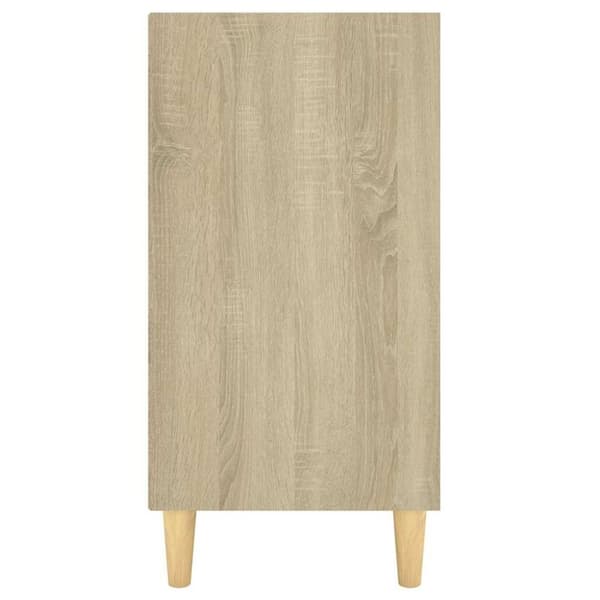 vidaXL skænk 103,5x35x70 cm konstrueret træ sonoma-eg