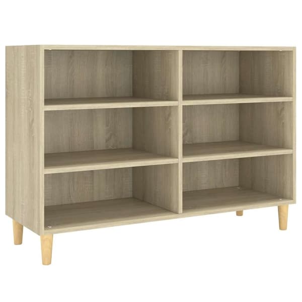 vidaXL Skänk sonoma-ek 103,5x35x70 cm konstruerat trä