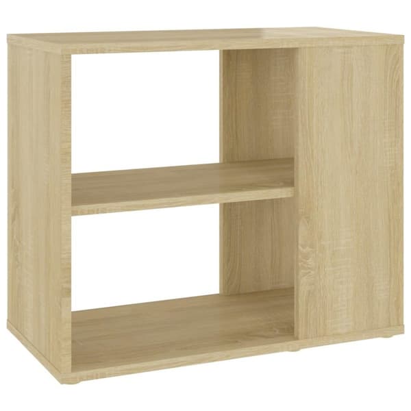 vidaXL Sideskap sonoma eik 60x30x50 cm konstruert tre