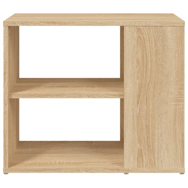 vidaXL sideskab 60x30x50 cm konstrueret træ sonoma-eg