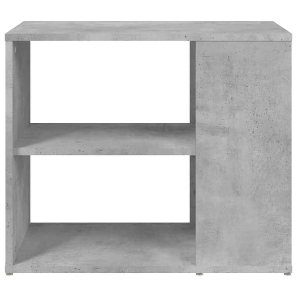 vidaXL sideskab 60x30x50 cm konstrueret træ betongrå