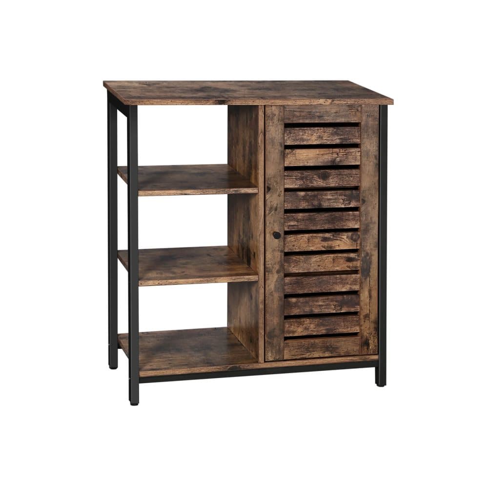 Segenn's Sideboard - med 3 hyllor - Industriellt förvaringsskåp - Skåp - Badrumsskåp 70 x 30 x 81 cm9502486391845