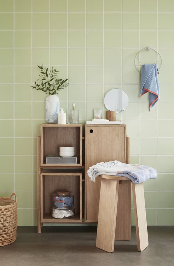 Nancy's Jaguey Dresser - Classic - Nature - Oak Veneer - 29.92 cm x 9.84 cm x 35.43 cm