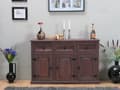 Miniatyrbillede 6 af 10: New Mexico Sideboard med 3 skuffer og 3 låger bredde 132 cm, højde 84 cm kolonial bejdse/voks.