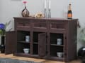 Miniatyrbillede 8 af 10: New Mexico Sideboard med 3 skuffer og 3 låger bredde 132 cm, højde 84 cm kolonial bejdse/voks.