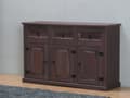 Miniatyrbillede 9 af 10: New Mexico Sideboard med 3 skuffer og 3 låger bredde 132 cm, højde 84 cm kolonial bejdse/voks.