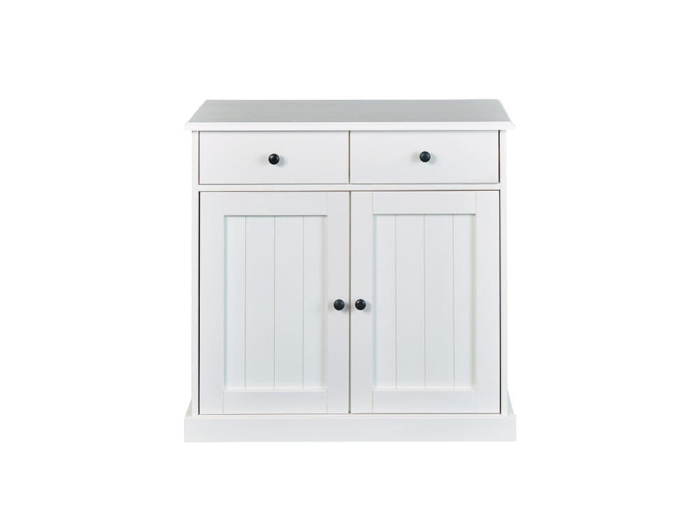 Wright skänk 2 dörrar, 2 lådor vit.