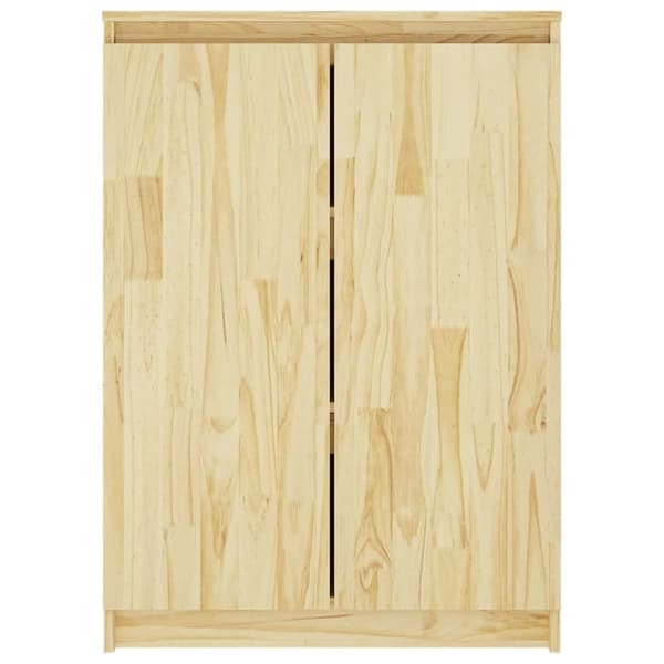 vidaXL Skjenk 60x36x84 cm heltre furu
