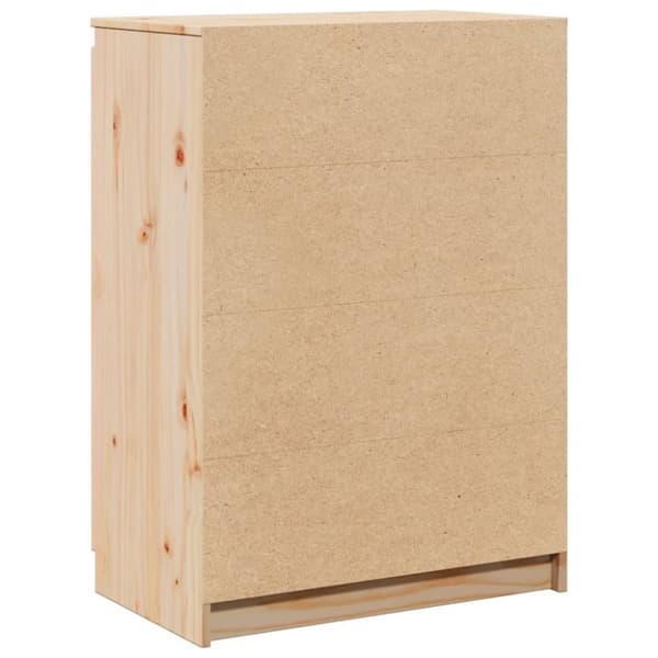 vidaXL Skjenk 60x36x84 cm heltre furu