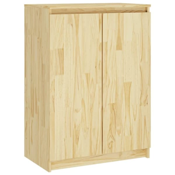 vidaXL Skjenk 60x36x84 cm heltre furu