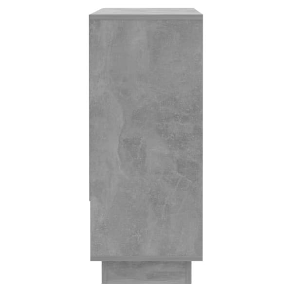 vidaXL Skänk betonggrå 97x31x75 cm spånskiva