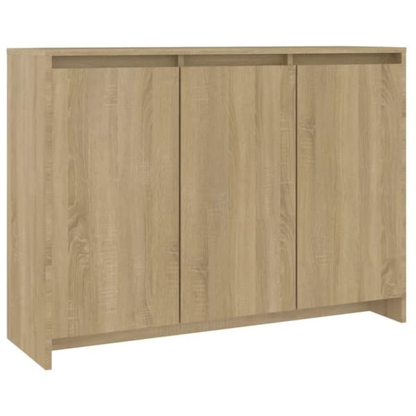 vidaXL Senkki Sonoma-tammi 102x33x75 cm tekninen puu