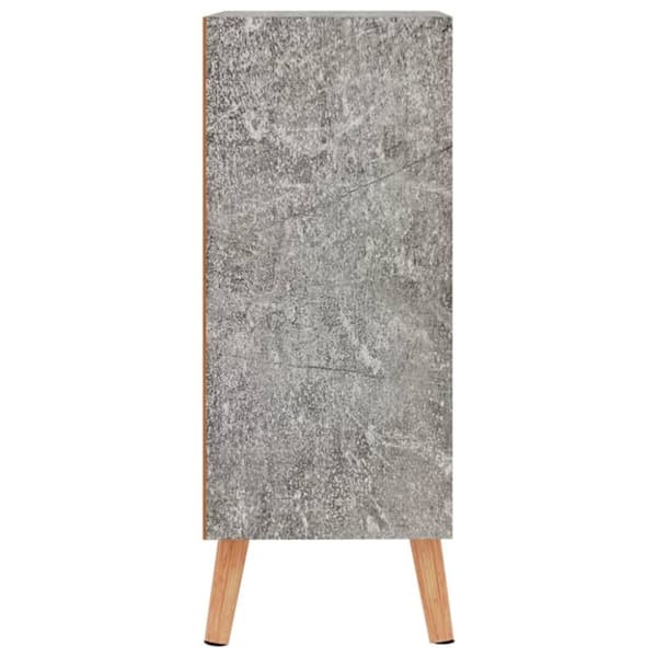 vidaXL Skjenk betonggrå 60x30x72 cm konstruert tre