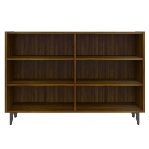 vidaXL Skjenk brun eik 103,5x35x70 cm konstruert tre