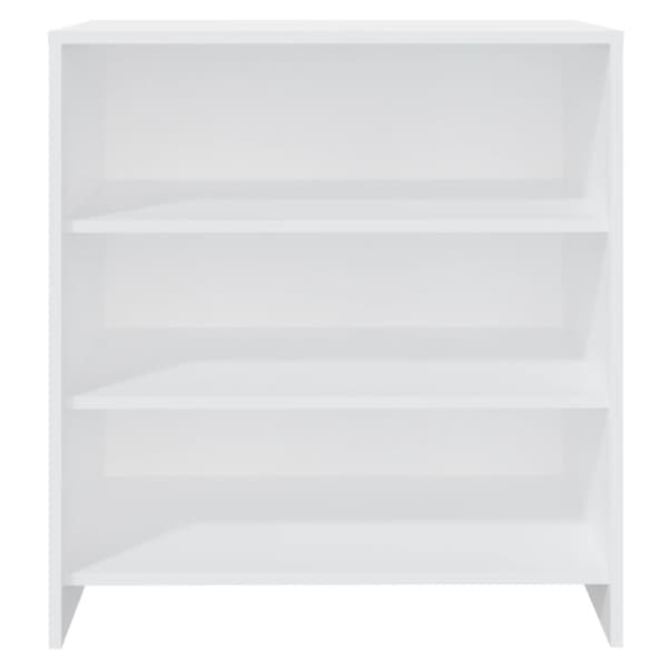 vidaXL Skänk vit 70x40,5x75 cm spånskiva