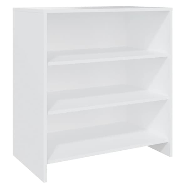 vidaXL Senkki valkoinen 70x40,5x75 cm lastulevy