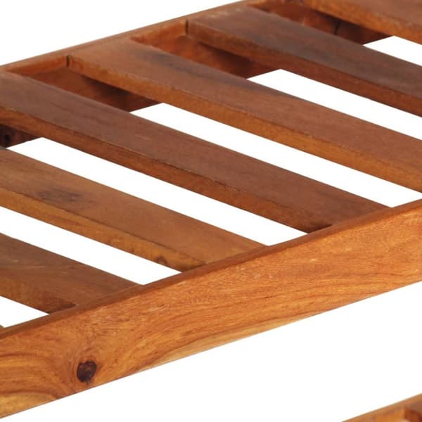 vidaXL Skjenk med 3 skuffer 110x30x80 cm heltre akasie