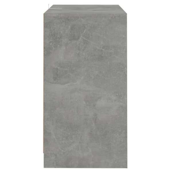vidaXL Skänk betonggrå 70x41x75 cm spånskiva