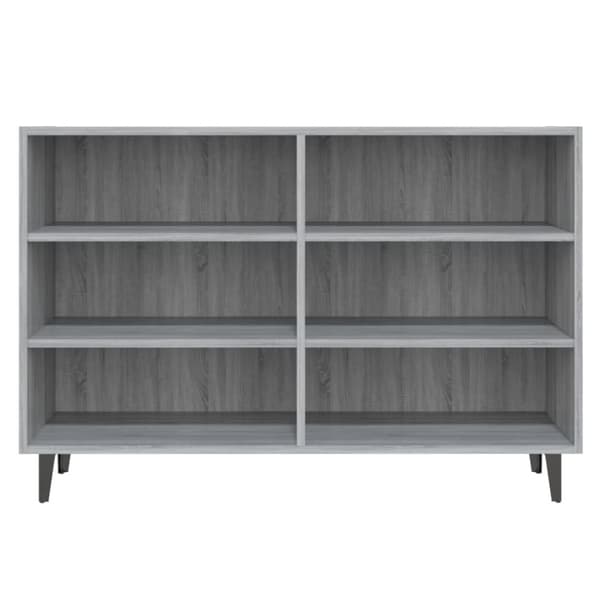 vidaXL Skjenk grå sonoma 103,5x35x70 cm konstruert tre