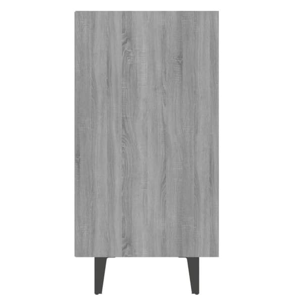 vidaXL Skjenk grå sonoma 103,5x35x70 cm konstruert tre