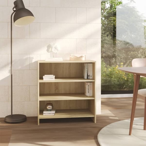vidaXL Senkki Sonoma-tammi 70x40,5x75 cm lastulevy