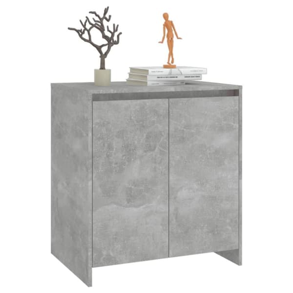 vidaXL skænk 70x41x75 cm konstrueret træ betongrå