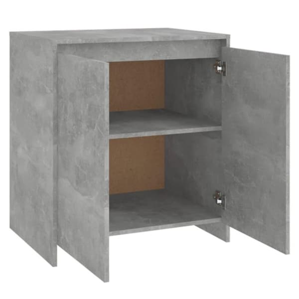 vidaXL skænk 70x41x75 cm konstrueret træ betongrå