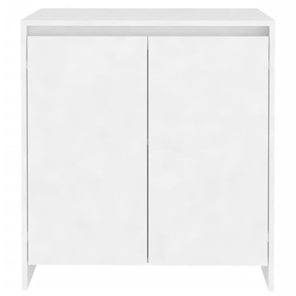 vidaXL skænk 70x41x75 cm konstrueret træ hvid