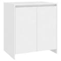 Miniatyrbilde 1 av 10: vidaXL Skjenk hvit 70x41x75 cm konstruert tre