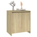 Pikkukuva 5 / 10: vidaXL Senkki Sonoma tammi 70x41x75 cm tekninen puu