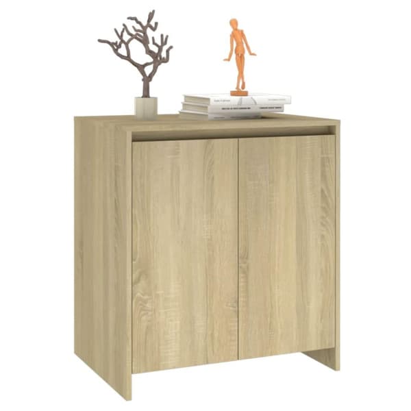 vidaXL Senkki Sonoma tammi 70x41x75 cm tekninen puu