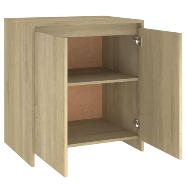 vidaXL Senkki Sonoma tammi 70x41x75 cm tekninen puu