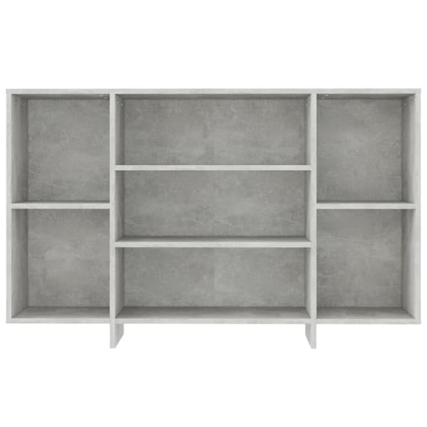 vidaXL Skjenk betonggrå 120x30x75 cm konstruert tre