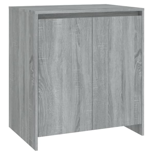 vidaXL skænk 70x41x75 cm konstrueret træ grå sonoma-eg